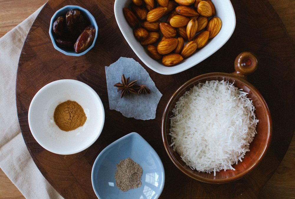Spiced Almond and Coconut Milk