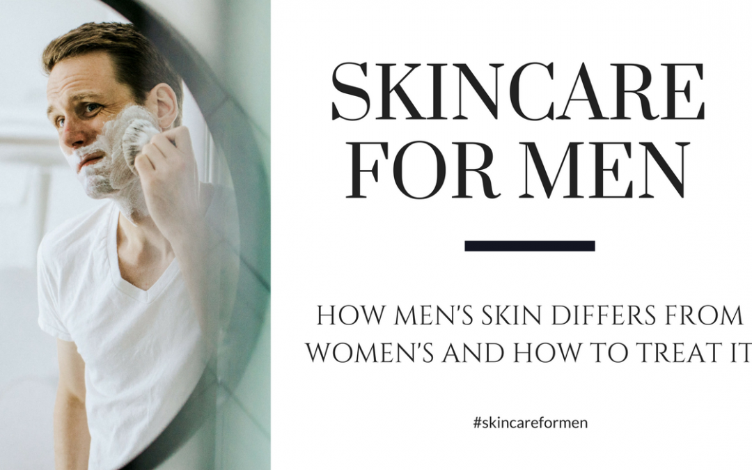 Skincare Products for Men: How Men’s Skin Differs from Women’s and How to Treat it