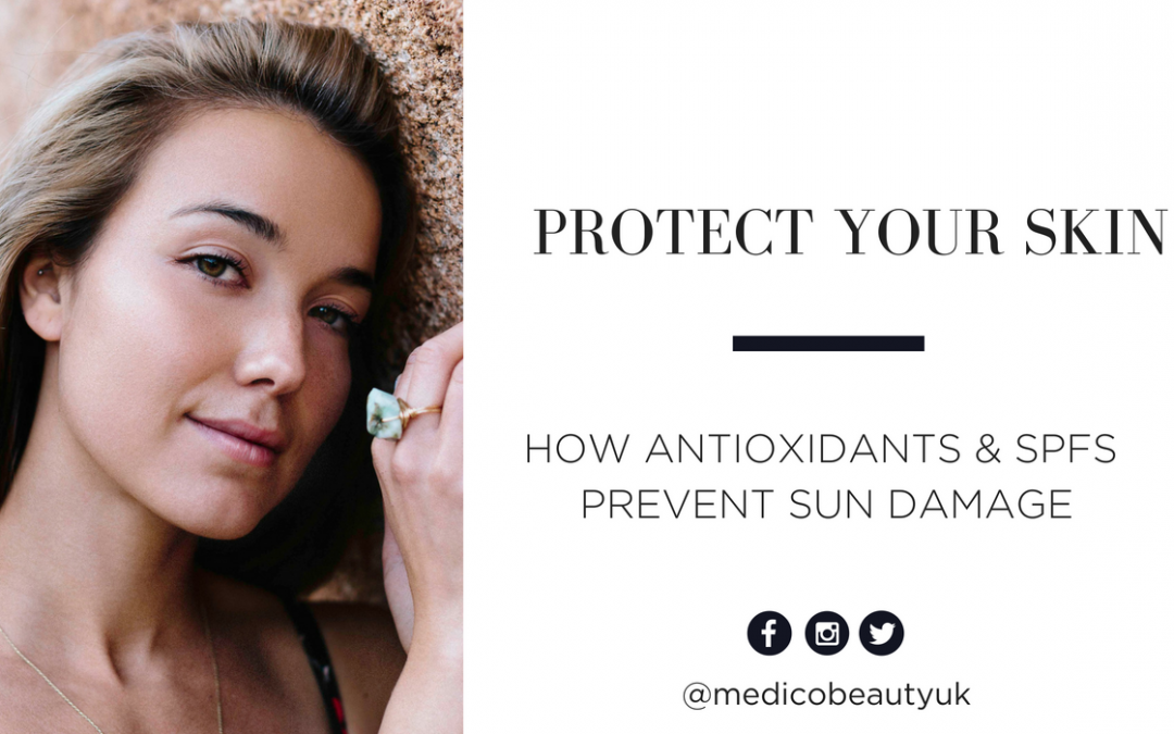 Protect Your Skin: How Antioxidants & SPFs Prevent & Reduce Sun Damage